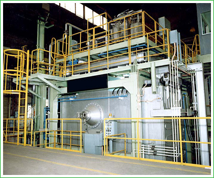 Large Capacity Type Vacuum Melting Furnace (Photo)