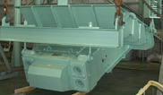 RFH-500B Material cutout feeder under the unloader hopper