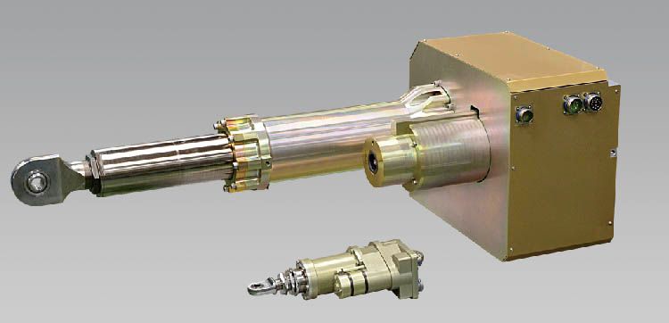 H3ロケット1段、2段用 姿勢制御用アクチュエータ
