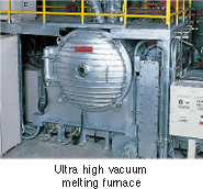 Ultra high vacuum melting furnace