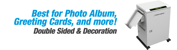 Best for Photo Album, Greeting Cards, and more! Double Sided & Decoration