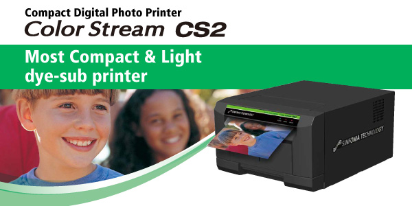 Compact Digital Photo Printer : Color Stream CS2 : CHC-S6145